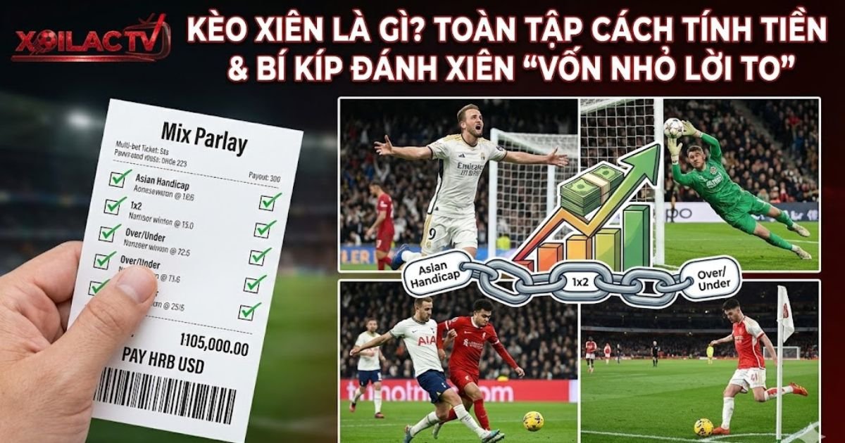 Kèo Xiên Là Gì? Toàn Tập Cách Tính Tiền & Bí Kíp Đánh Xiên “Vốn Nhỏ Lời To”