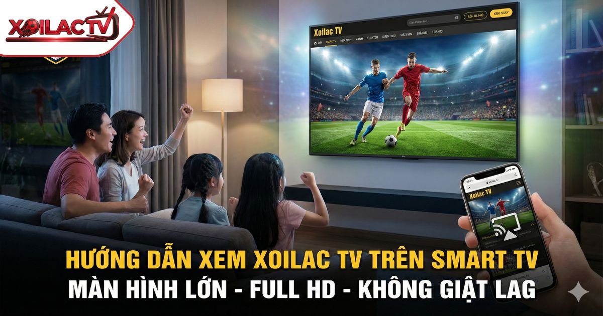 Hướng Dẫn Cách Xem Xoilac TV Trên Smart TV Từ A-Z: Tối Ưu Hóa Trải Nghiệm Bóng Đá Đỉnh Cao
