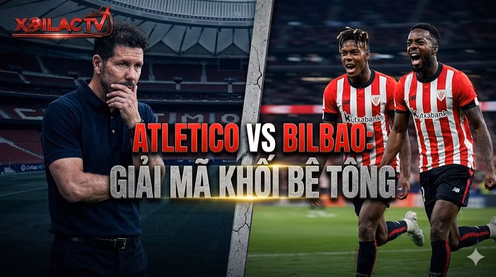 Nhận định chiến thuật trận đấu Atletico Madrid vs Athletic Bilbao vòng 32 La Liga từ chuyên gia Xoilac TV.